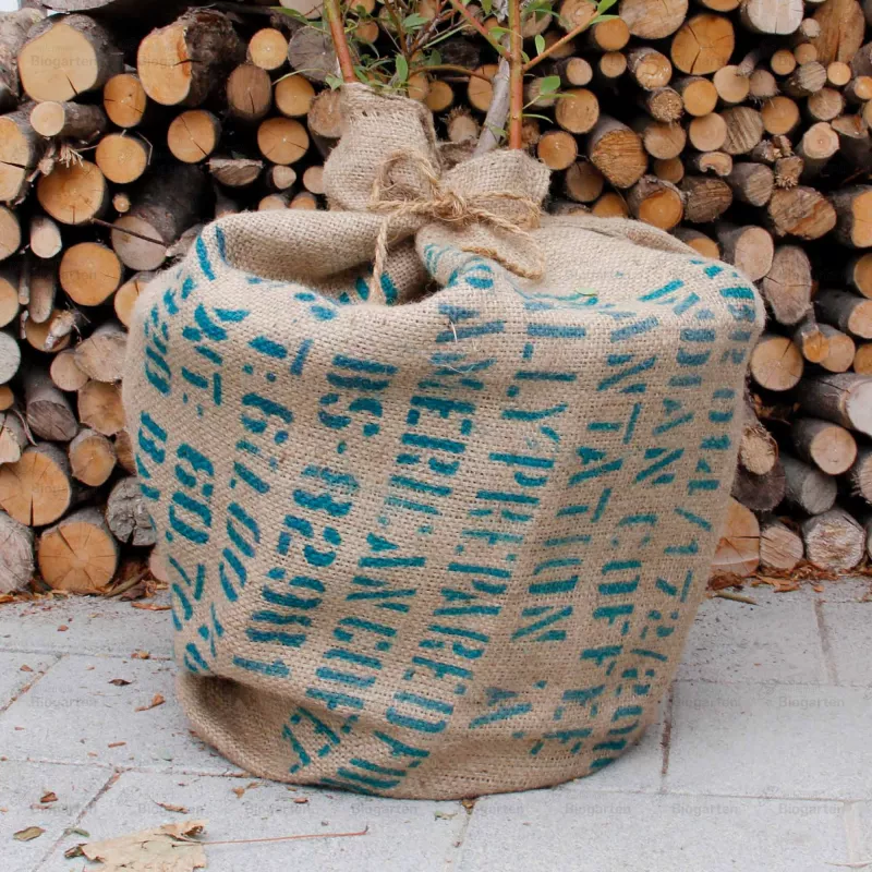 Protection hiver en jute 200 cm x 70 cm