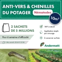 Nématodes  Mix pour Potager  (2x 5 Millions)
