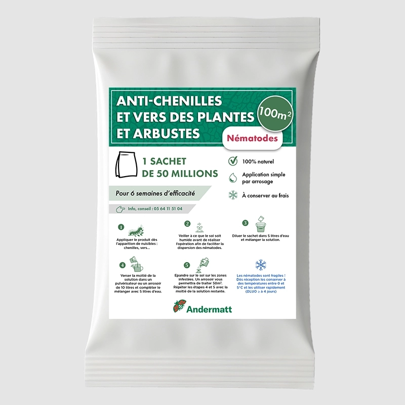 Nématodes pour Plantes et Arbustes 50M