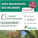 Nématodes pour Palmier 50 M