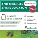 Nématodes pour gazon 50 M